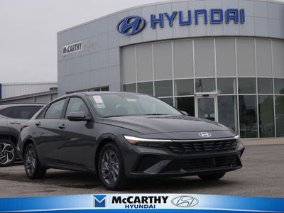 2026 Hyundai Elantra Hybrid Blue