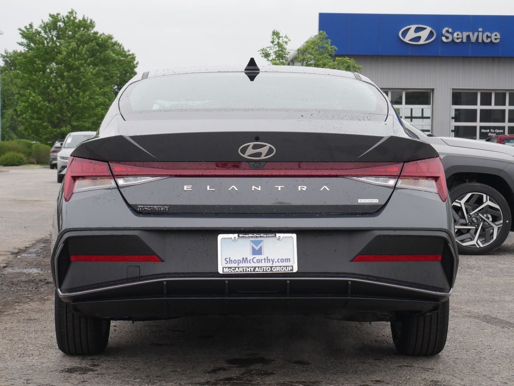 2026 Hyundai Elantra Hybrid Blue