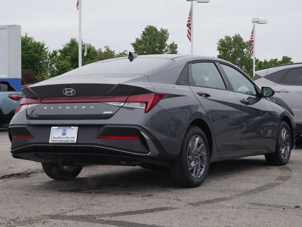 2026 Hyundai Elantra Hybrid Blue