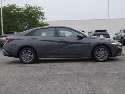 2026 Hyundai Elantra Hybrid Blue