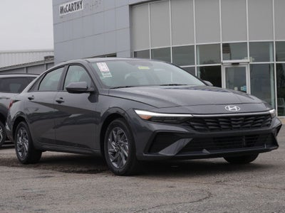 2026 Hyundai Elantra Hybrid Blue