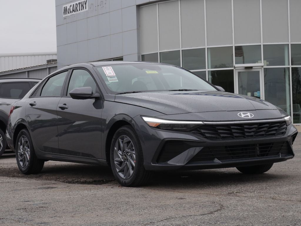 2026 Hyundai Elantra Hybrid Blue