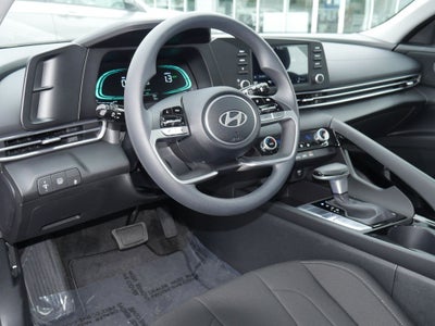 2026 Hyundai Elantra Hybrid Blue