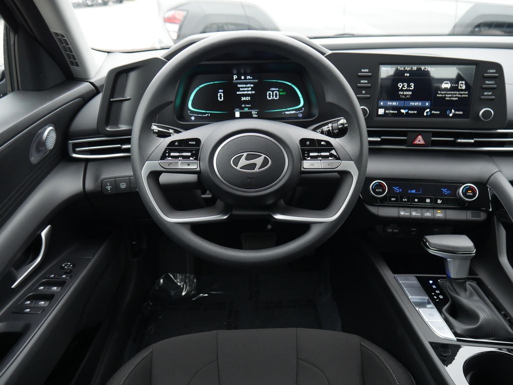 2026 Hyundai Elantra Hybrid Blue