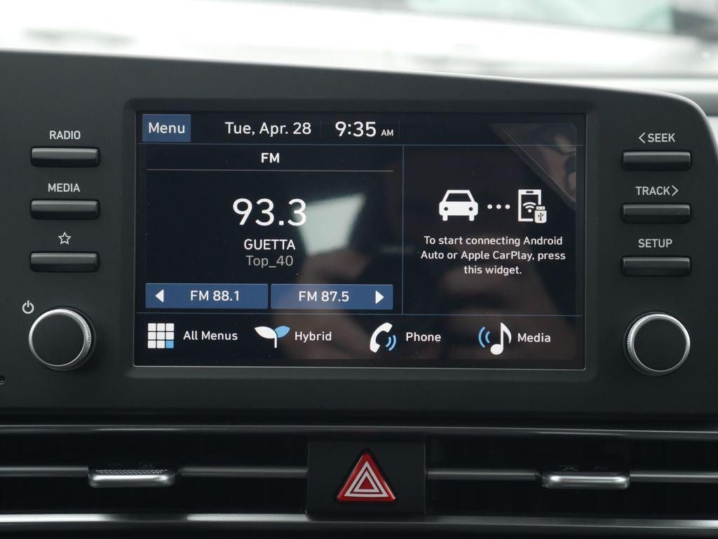 2026 Hyundai Elantra Hybrid Blue