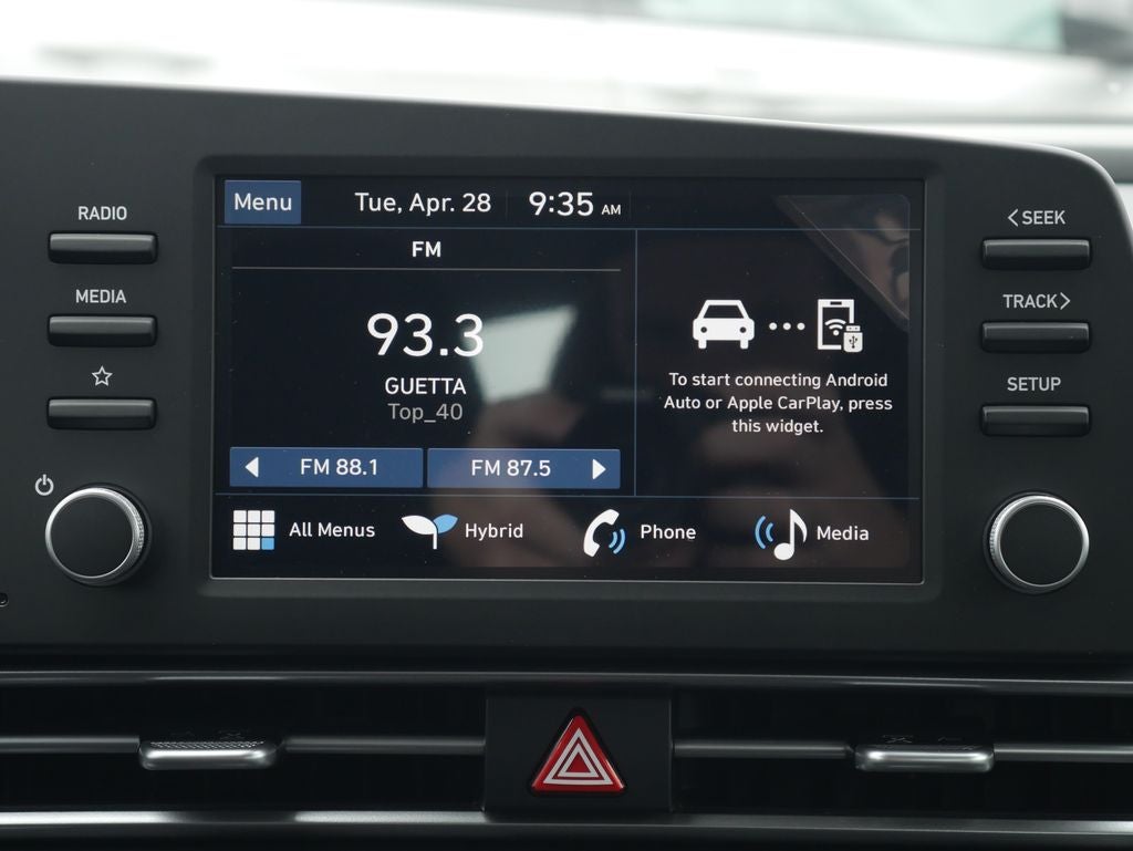 2026 Hyundai Elantra Hybrid Blue