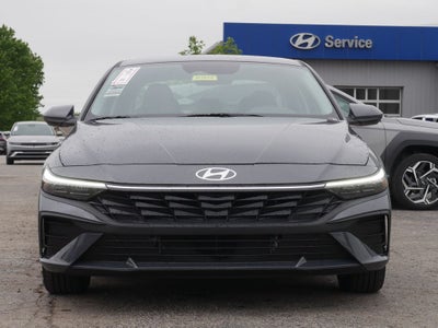2026 Hyundai Elantra Hybrid Blue