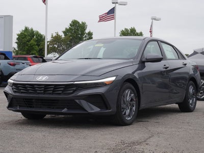 2026 Hyundai Elantra Hybrid Blue