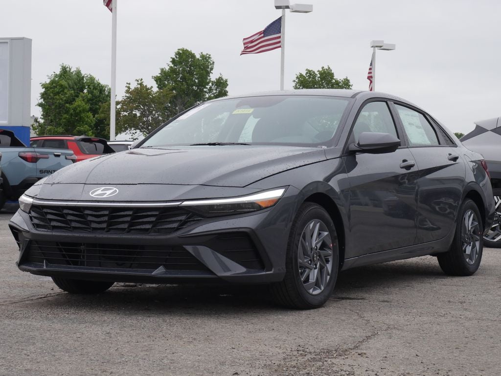 2026 Hyundai Elantra Hybrid Blue